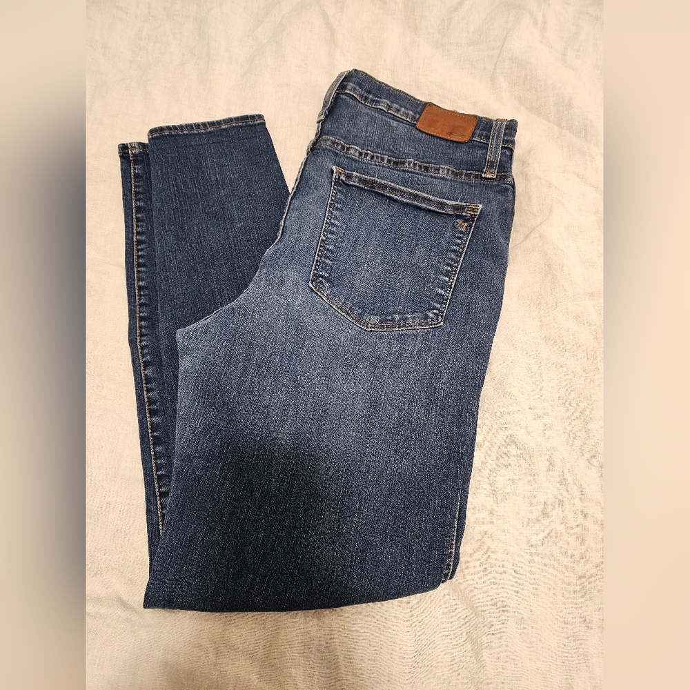 Classic Blue Denim Jeans Madewell Highwaist